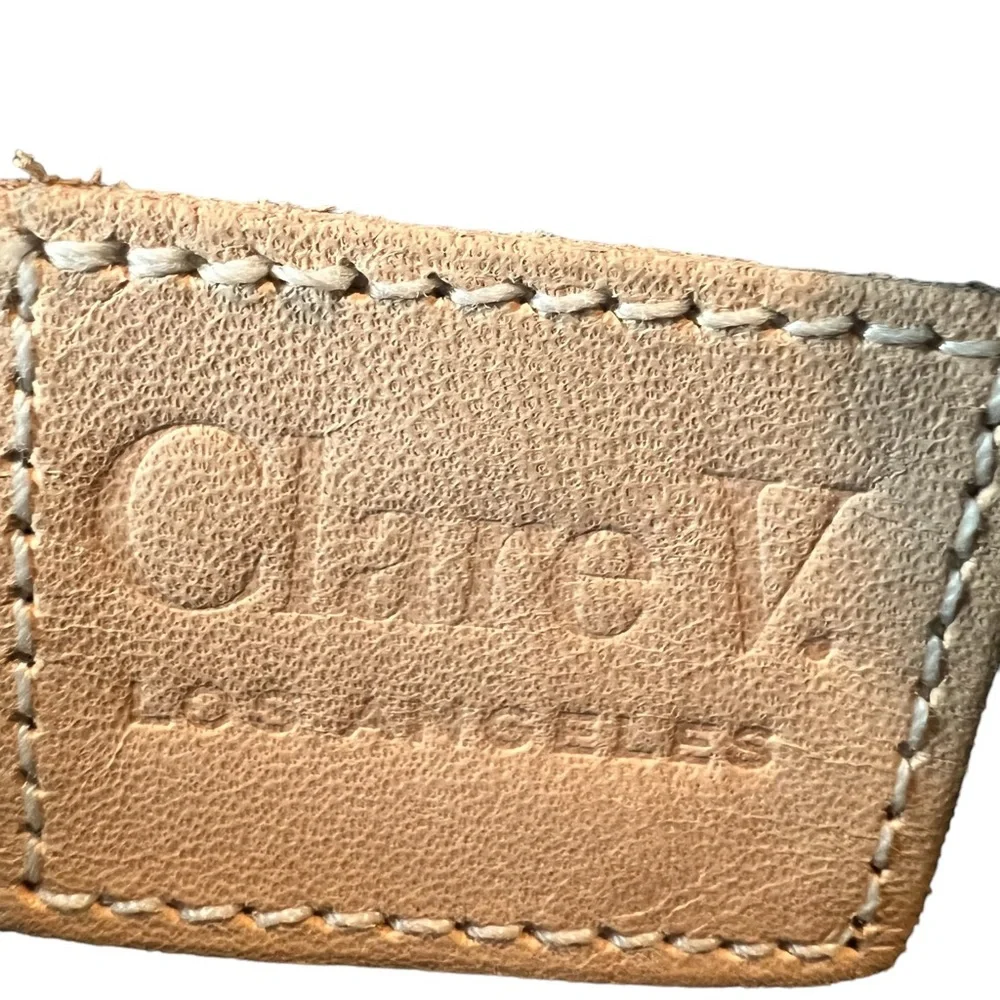 Clare V Mint & Lavender Corduroy Belt Bag